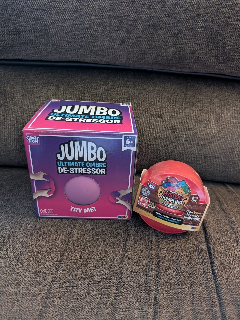 Jumbo Destressor Ball & Mystery Dumpling Treasure Edition